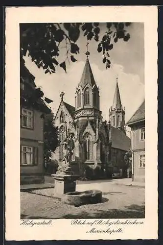 AK Heiligenstadt / Eichsfeld, St. Aegidienkirche, Marienkapelle