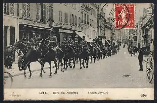 AK British Cavalry, britische Soldaten in Uniform