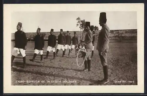 AK Cairo, Exercise of Egyptian soldiers