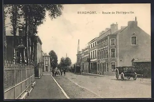 AK Beaumont, Route de Philippeville