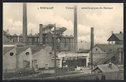 AK Couillet, Usines metallurgiques du Hainaut