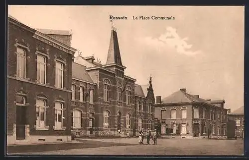 AK Ressaix, La Place Communale