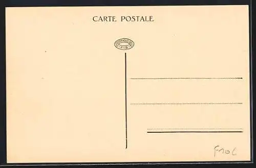 AK Escanaffles, Château et Place Verte