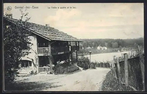 AK Genval-les-Eaux, La Trèfle à quatre et le lac