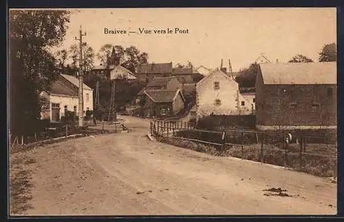 AK Braives, Vue vers le Pont