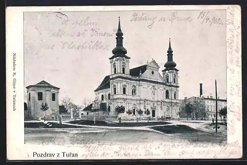 AK Turany, Ansicht der Kirche