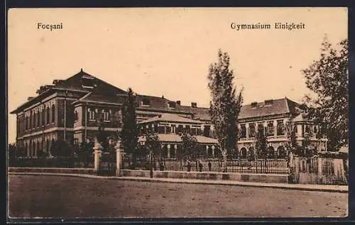 AK Focsani, Gymnasium Einigkeit