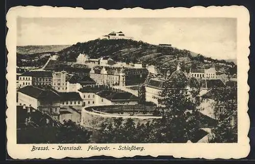 AK Kronstadt, Blick auf den Schlossberg