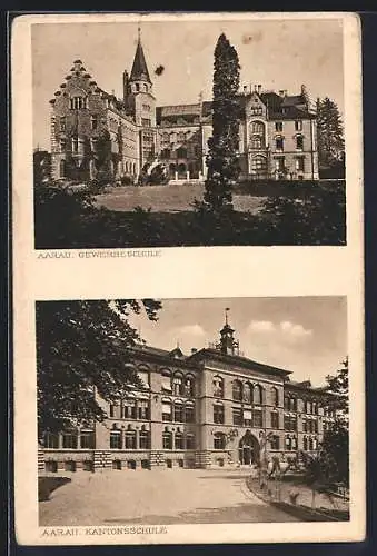 AK Aarau, Gewerbeschule, Kantonsschule