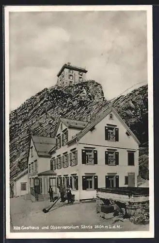 AK Säntis, Gasthaus und Observatorium