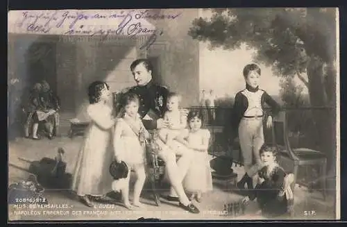 AK Napoleon 1st et la familie Murat