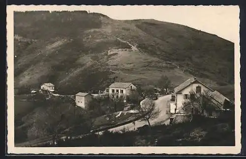 AK Col de Jalcreste, Vue de l`hôtel et paysage environnant