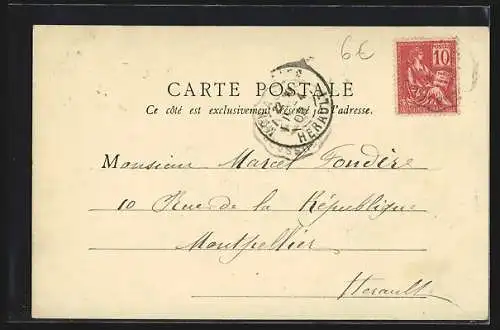 AK Marvejols, Vue panoramique de la ville entourée de collines