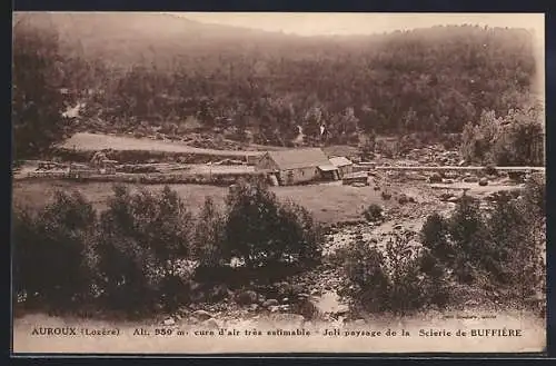 AK Auroux, Joli paysage de la Scierie de Buffiére