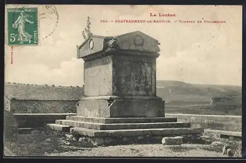 AK Châteauneuf-de-Randon, Tombeau de Du Guesclin