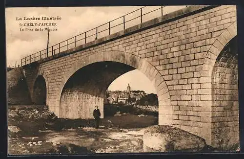 AK Saint-Chély-d`Apcher, Le Pont de la Vignole