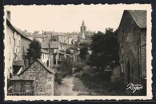 AK Saint-Chély-d`Apcher, Vue sur le Clocher