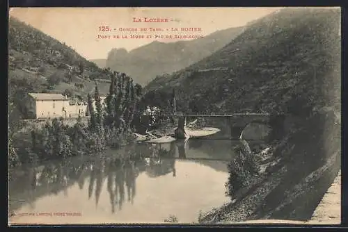 AK Le Rozier, Pont de la Muse et Pic de Sable dans les Gorges du Tarn