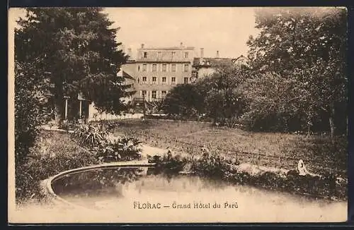 AK Florac, Grand Hôtel du Parc