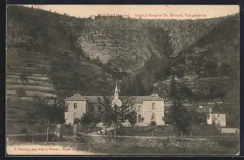 AK Florac, Hôpital-Hospice Th. Roussel, Vue générale