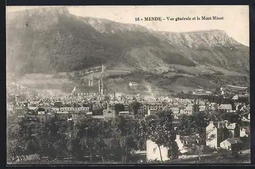 AK Mende, Vue générale et le Mont Mimat