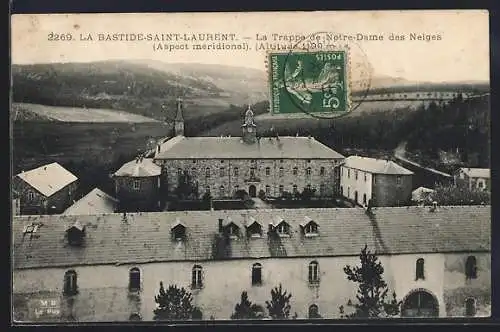 AK La Bastide-Saint-Laurent, La Trappe de Notre-Dame des Neiges (Aspect méridional)