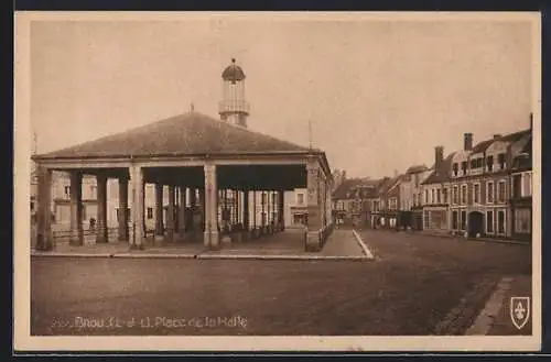 AK Brou, Vue de la Place de la Halle