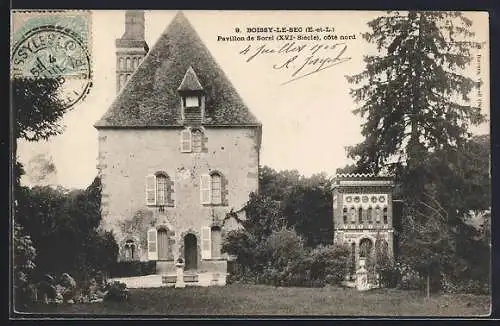 AK Boissy-le-Sec, Pavillon de Sorel (XVIe Siècle), côté nord