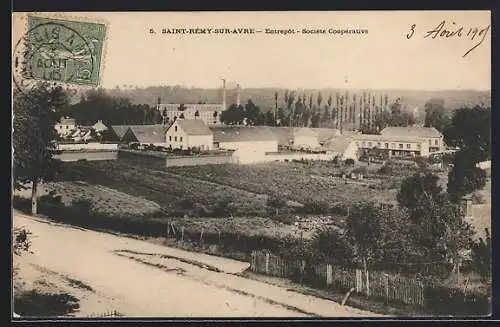 AK Saint-Rémy-sur-Avre, Entrepôt, Société Coopérative