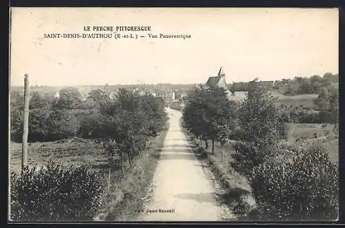 AK Saint-Denis-d`Authou, Vue panoramique du Perche pittoresque