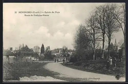 AK Senonches, Entrée du Pays, Route de Fontaine-Simon