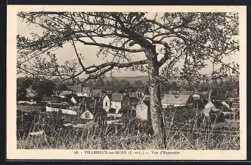 AK Villemeux-sur-Eure, Vue d’Ensemble