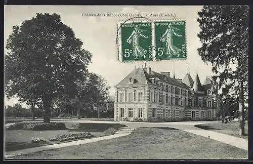 AK Anet, Château de la Ronce côté ouest