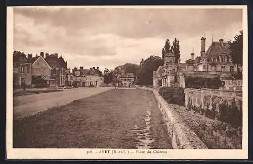 AK Anet, Place du Château