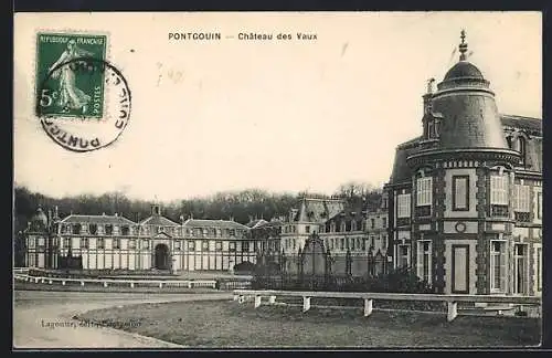 AK Pontgouin, Château des Vaux