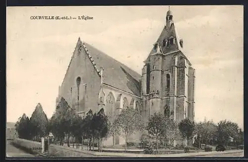 AK Courville, L`église