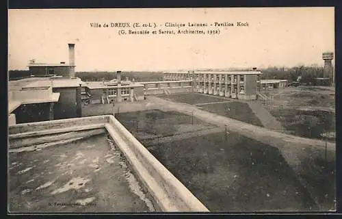 AK Dreux, Clinique Lucance, Pavillon Koch (Architectes Beaurieux et Starret, 1932)