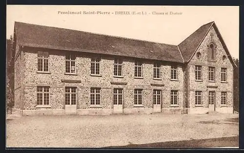 AK Dreux, Pensionnat Saint-Pierre, Classe et Dortoir