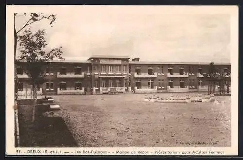 AK Dreux, Les Bas-Buissons, Maison de Repos, Préventorium pour Adultes Femmes