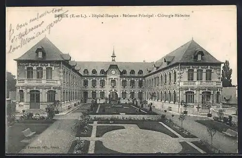 AK Dreux, Hôpital-Hospice Bâtiment Principal, Chirurgie Médecine