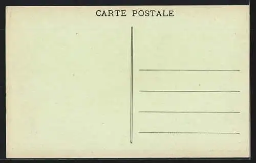 AK Crécy-Couvé, « La Terrasse », Grille Louis XIII