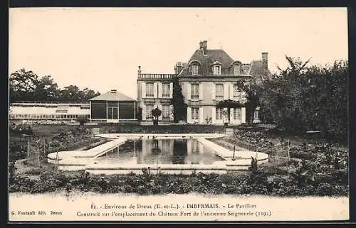 AK Imbermais, Le Pavillon construit sur l`emplacement du Château Fort de l`ancienne Seigneurie