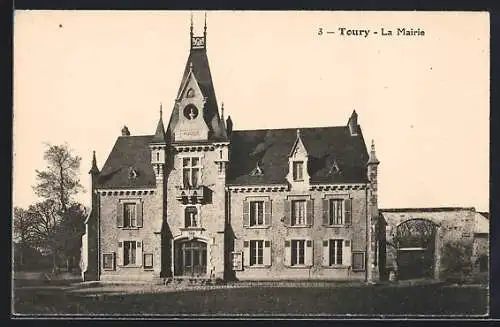 AK Toury, La Mairie