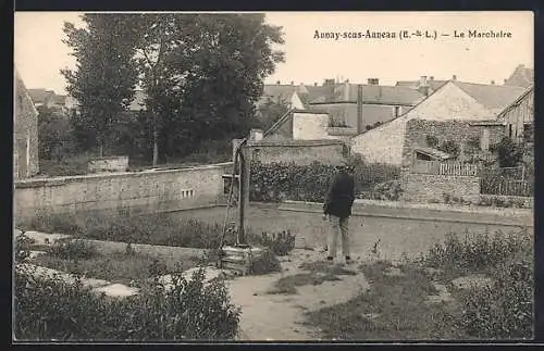 AK Aunay-sous-Auneau, Le Marchaisre