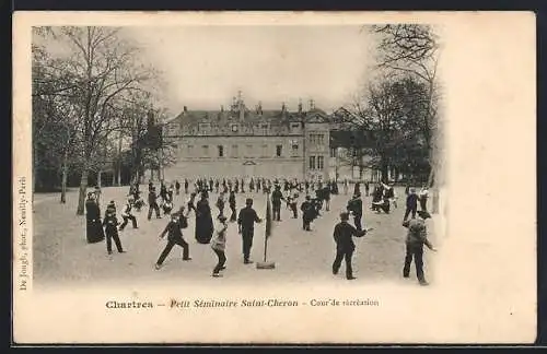 AK Chartres, Petit Séminaire Saint-Cheron, Cour de récréation