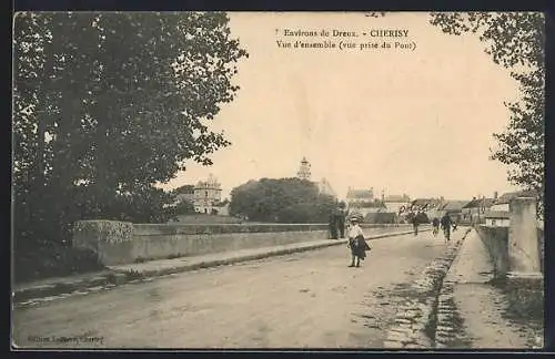 AK Cherisy, Vue d`ensemble prise du pont