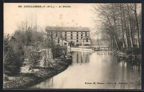 AK Coulombs, Le Moulin et la rivière paisible