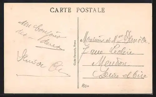 AK Charpont, Vallée de l`Eure, L`Abside de l`église