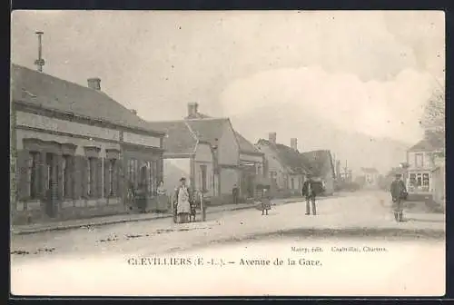 AK Clevilliers, Avenue de la Gare