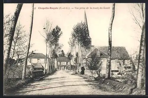 AK Chapelle-Royale, Vue prise de la route du Gault